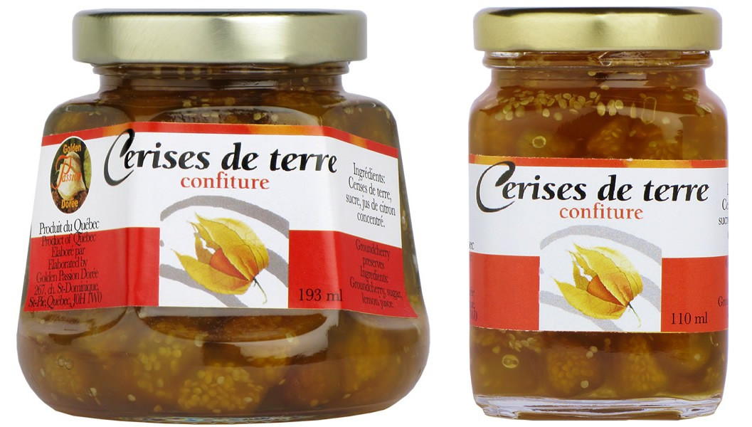 Confiture de cerise de terre