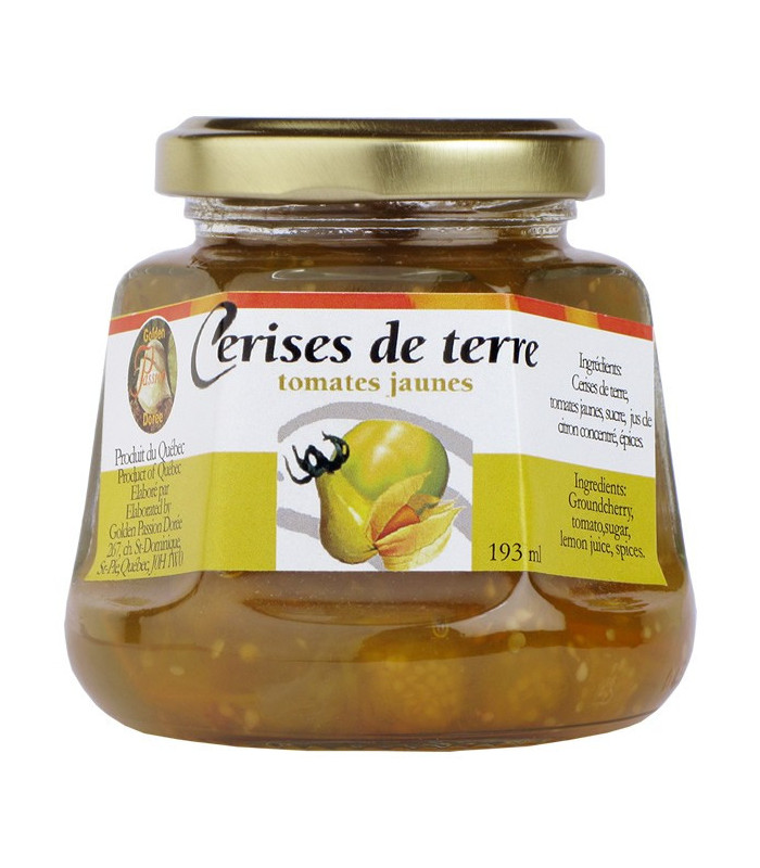 Confiture tomate jaune Tomatillo Confiture tomate jaune Tomatillo