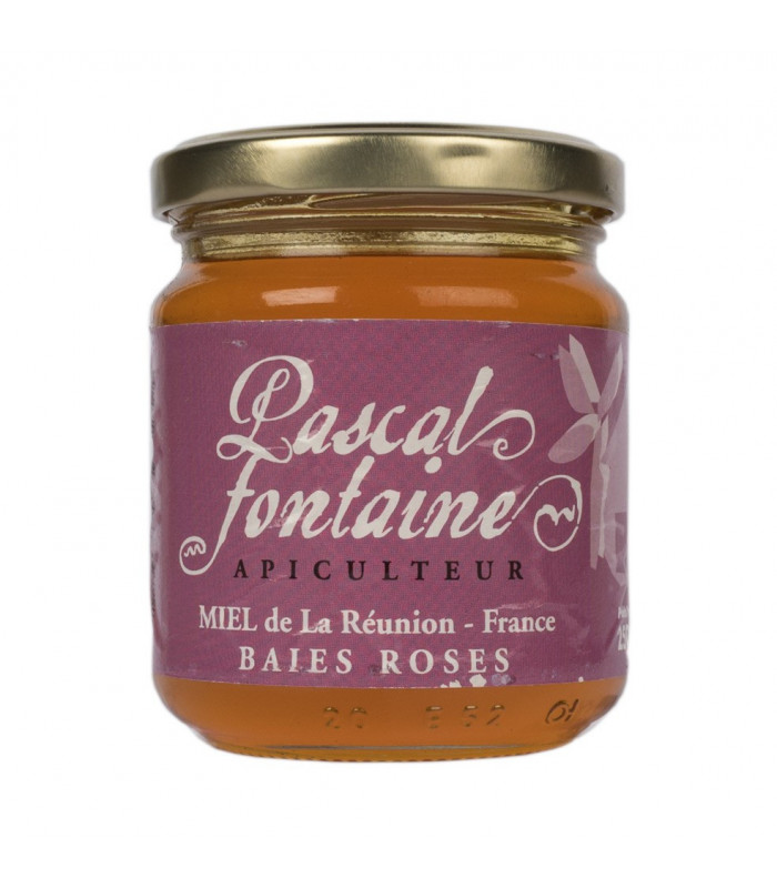 Miel de baies roses de la Réunion BIO Miel de baies roses de la Réunion BIO