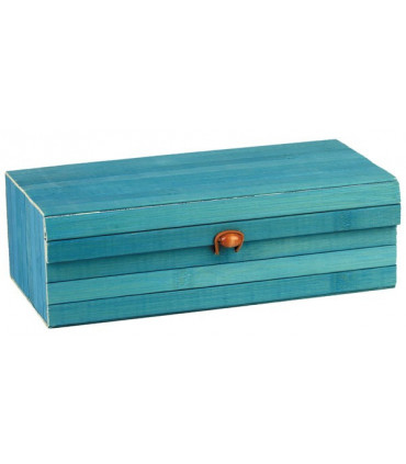 Panier Bambou Bleu