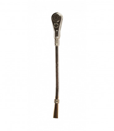 Pipette en métal pour maté