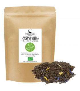 Thé Earl Grey fleurs de Bleuet