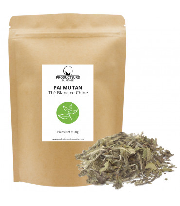 Thé blanc de chine PAI MU TAN