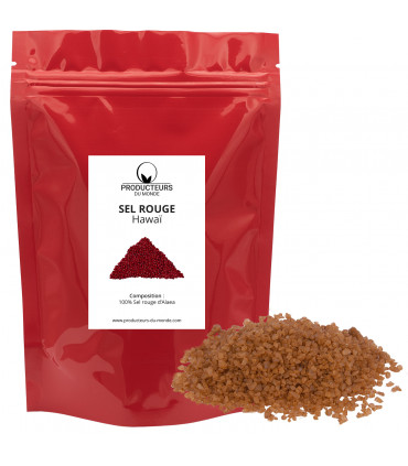 Sel rouge de Hawaï